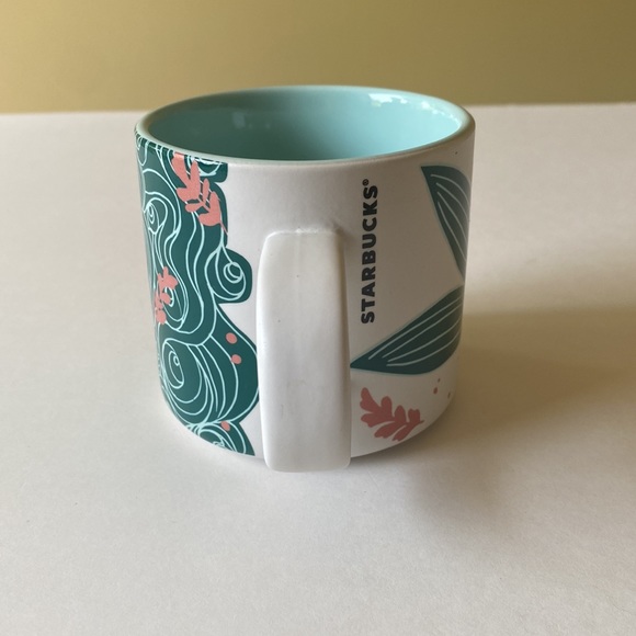 Starbucks 2018 Mermaid Aqua White Mug - Picture 7 of 16